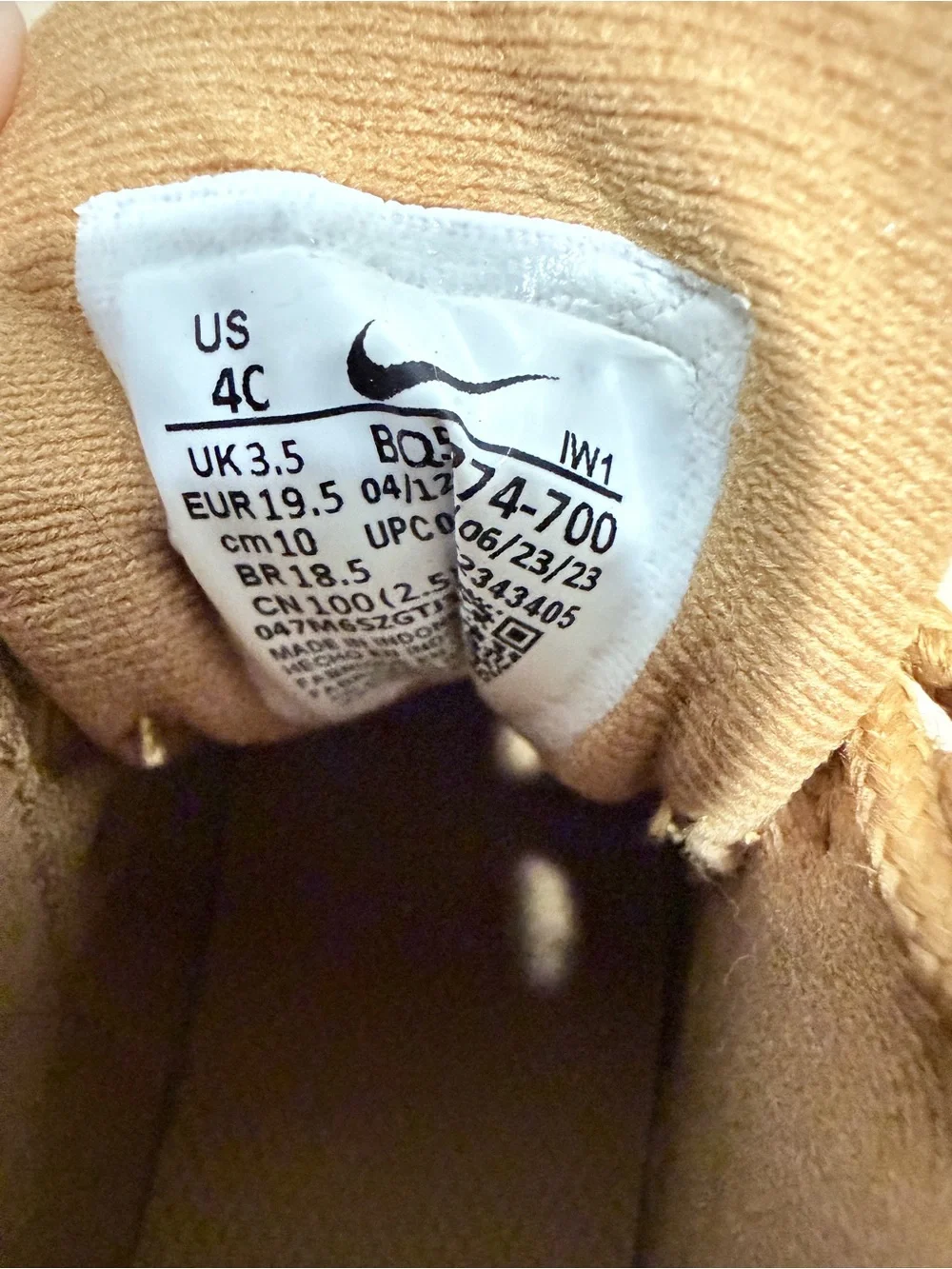 Nike Manoa Toddler Hiking Boots